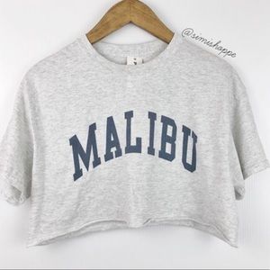BRANDY MELVILLE MALIBU CROP TOP SMALL